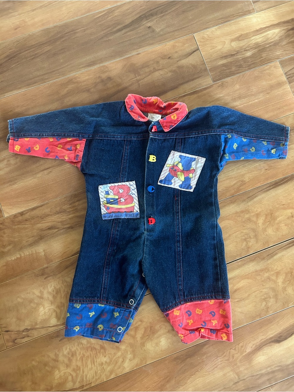 Hopscotch ABC Vintage Coveralls